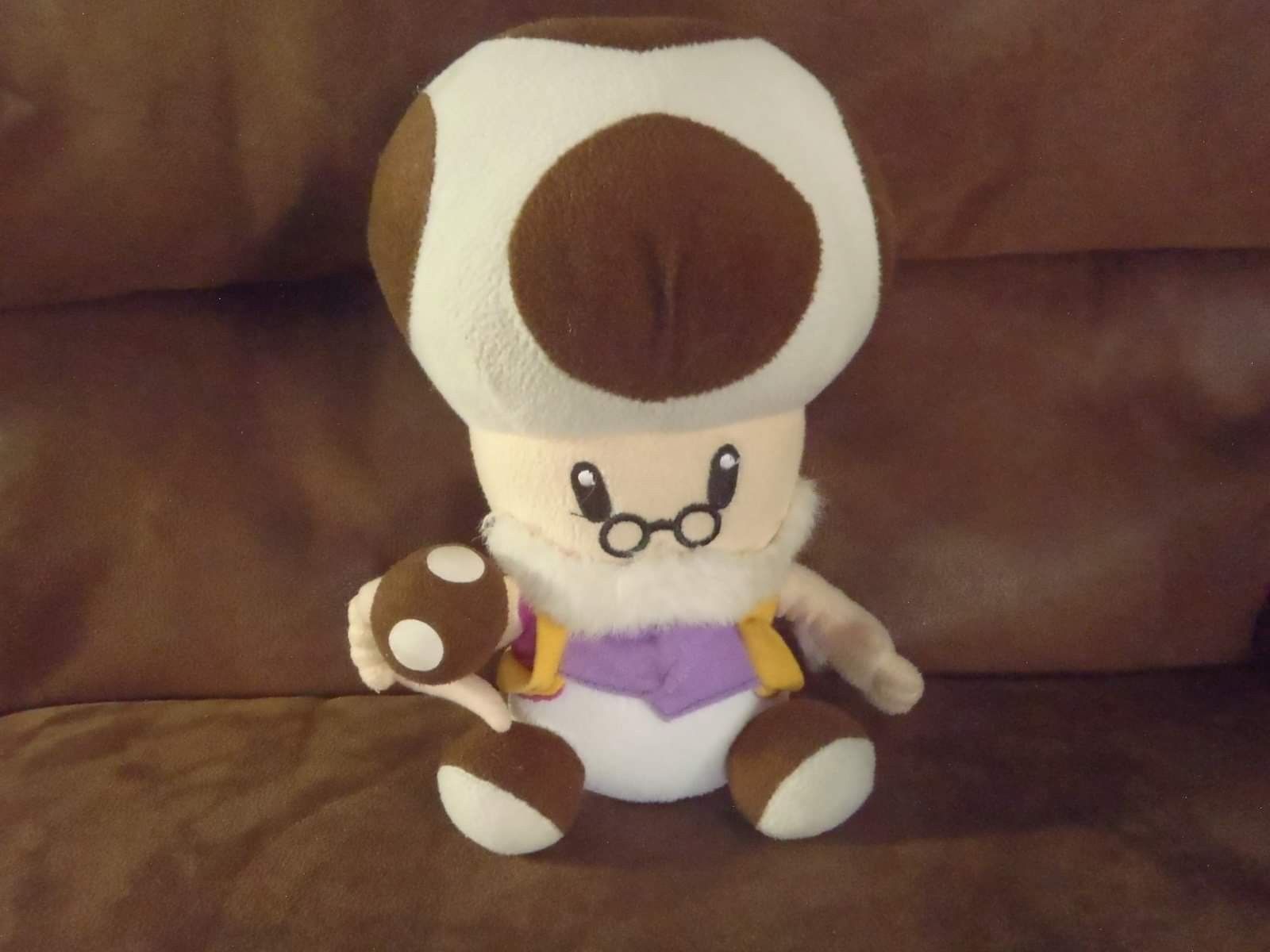 (Nintendo) Mr. Toadsworth Plush