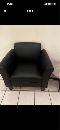 Brand  new leather chair for