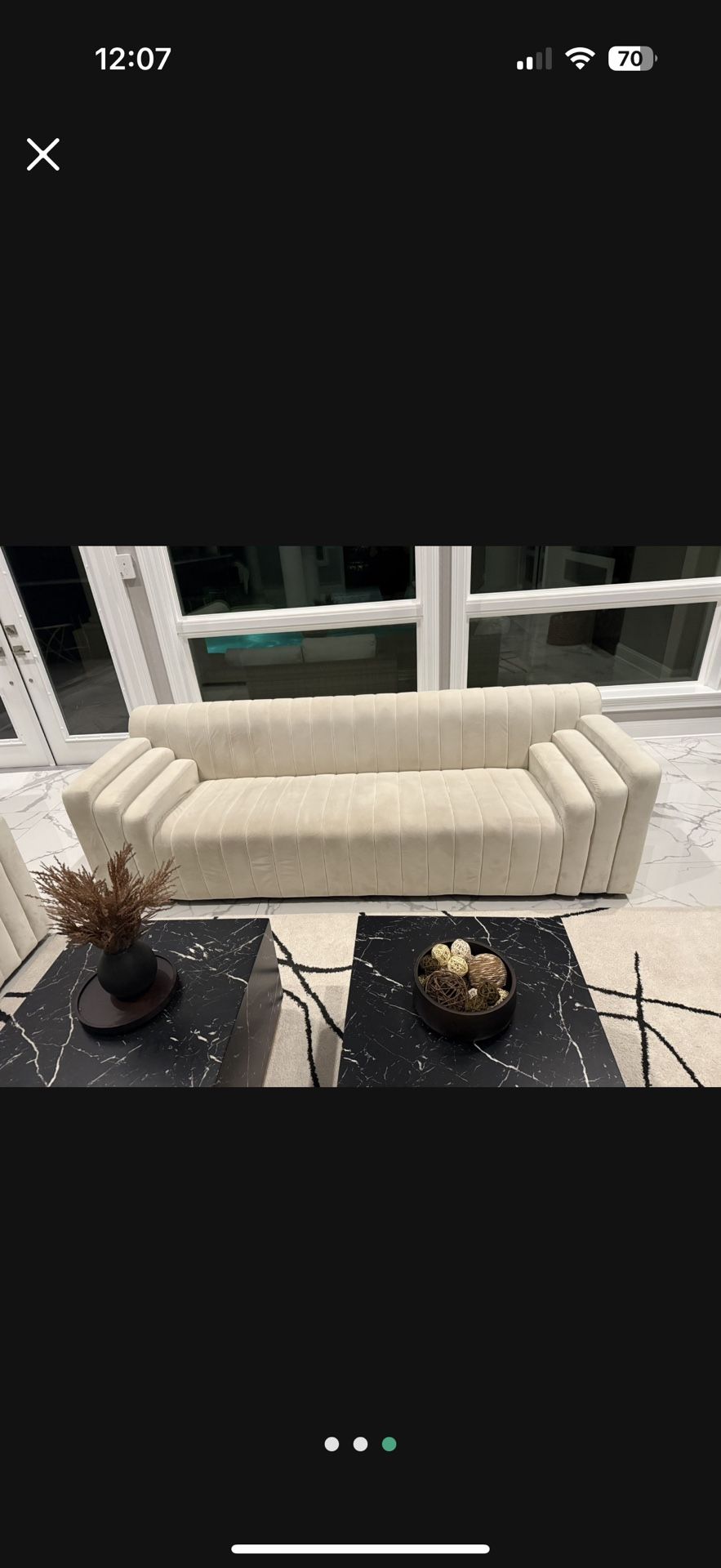 2 Piece Sofa Set