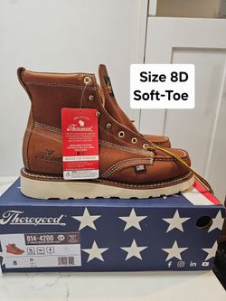 Thorogood Soft Toe Work Boots Size 8