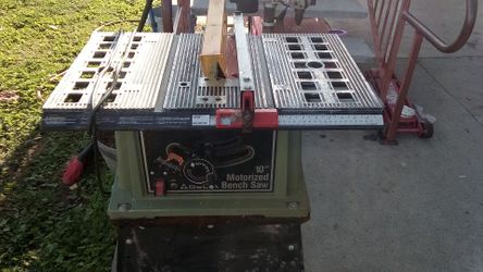 Table saw with stand