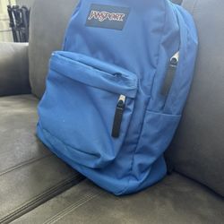 JanSport Blue School Backpack