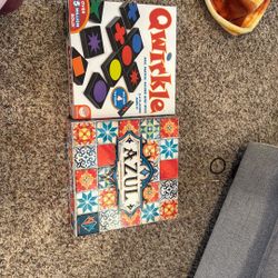 New Games. Qwirkle and Azul