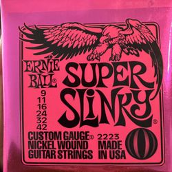 Super Slinky Guitar Strings