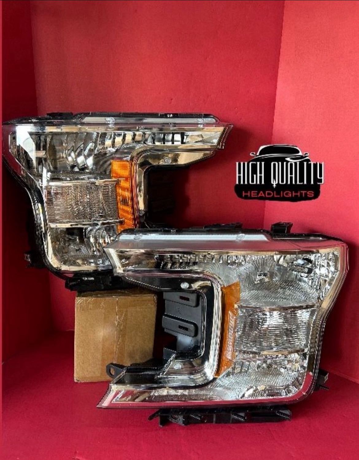 Ford F150 2018. 2020 headlights.