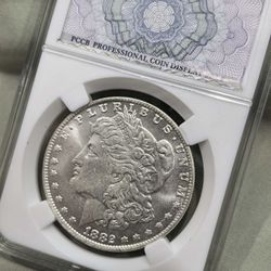 1882 CC Morgan Silver Dollar