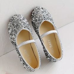 Sparkly Toddler Flats