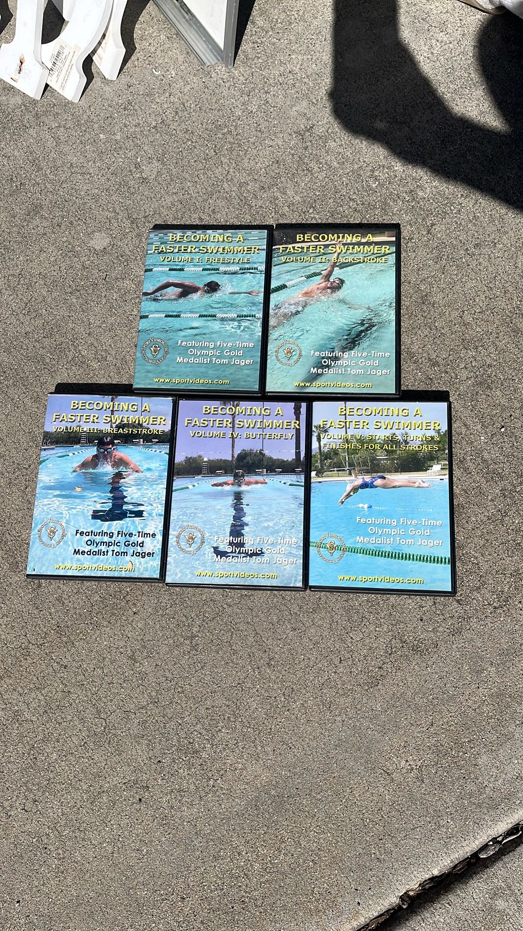 Swim DVD Videos Set Vol 1-5 