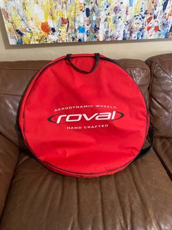 Roval aerodynamic double wheel case bag