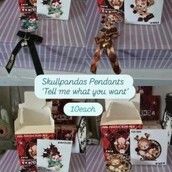 Skullpandas Pendants 'Tell Me What You Want' Series 