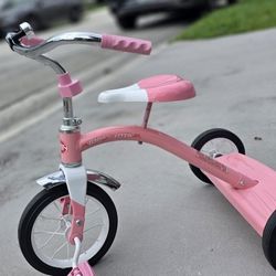 Radio Flyer Classic Pink Dual Deck Tricycle