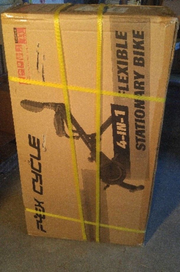 Flex Cycle 4 -in-1 Stationary Bike -New