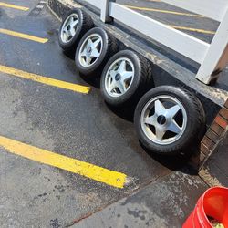 14" Fitipaldi Wheels 4x100