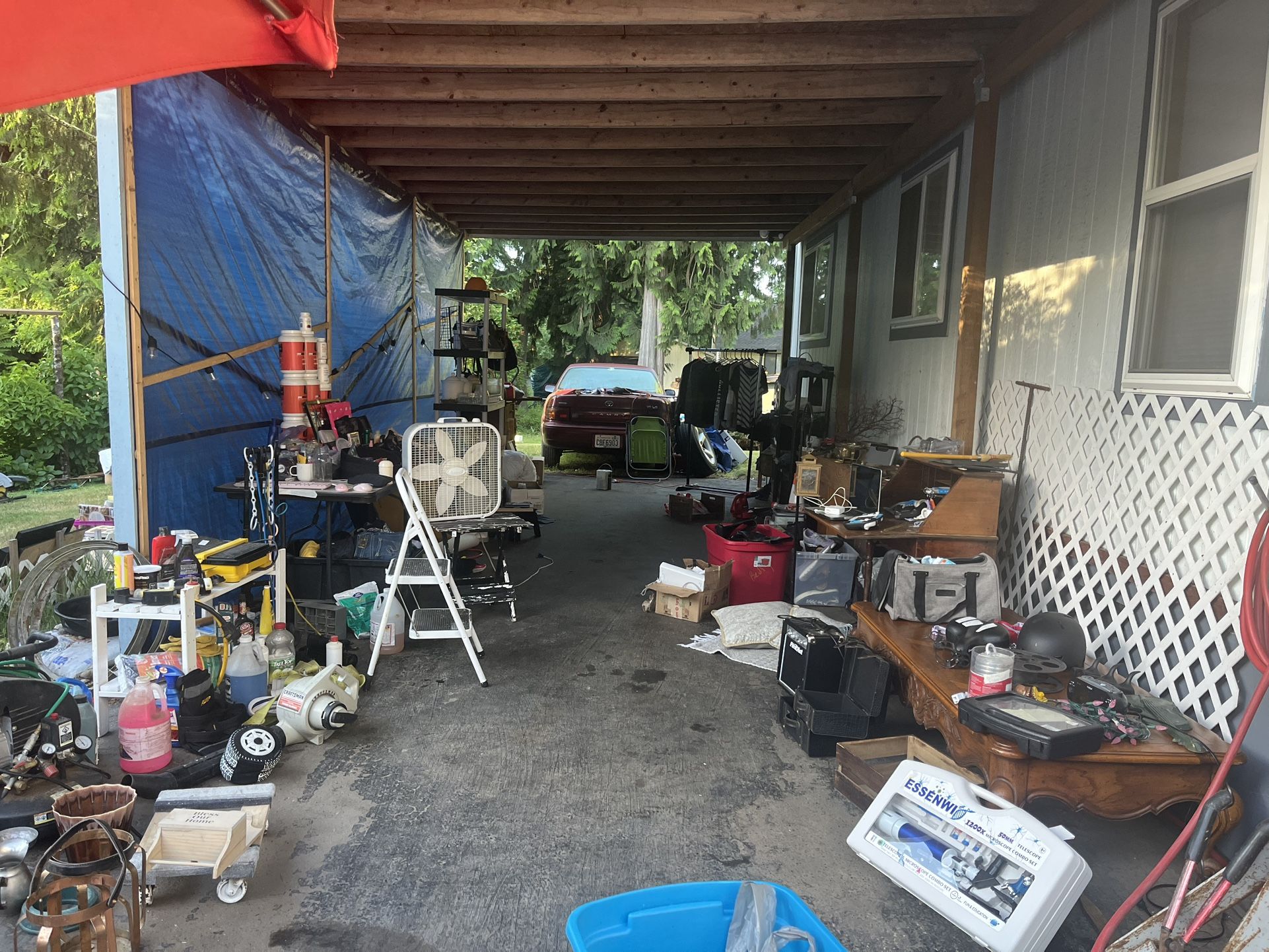 $1 1 Day Leftovers From Yard Sale