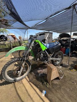 Kawasaki kx125 dirt bike