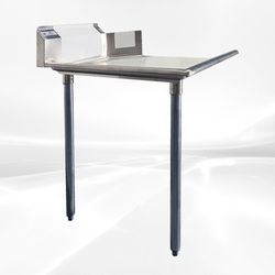 NSF Clean Dish Table 24W x 30D x43.7H inches CDT-24L-318