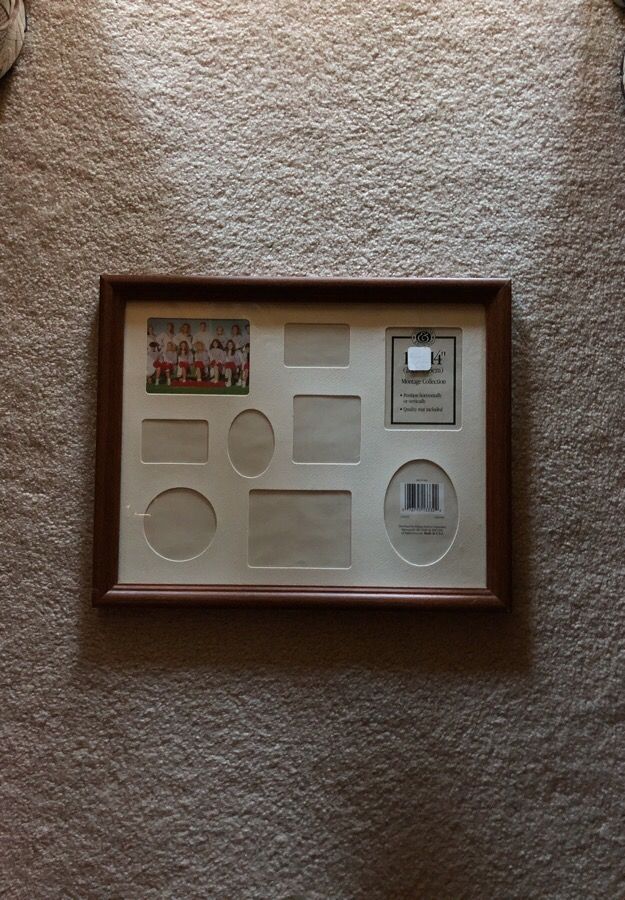 11” x 14” montage collection picture frame