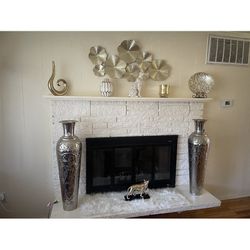 All The Accessories On Fireplace