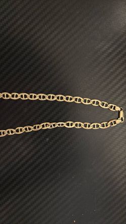 14kt Gold Anchor Chain