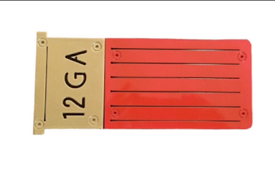 12 Ga Shell Cartridge Hitch Cover