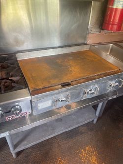 Commercial grill / plancha