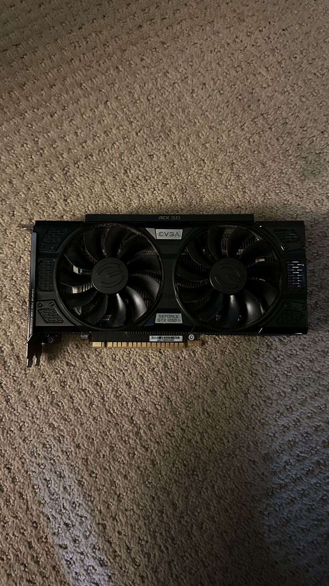 EVGA Nvidia GTX 1050 ti SC