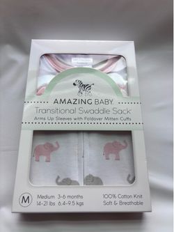 Amazing Baby Transitional Swaddle, 3-6 months