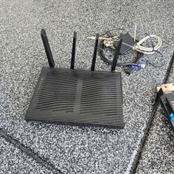 NetGear Router And Local Cable Attachment 