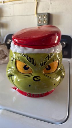 Grinch cookie jar