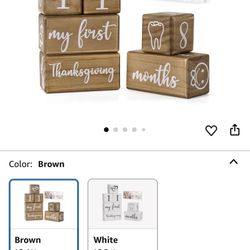Baby Milestone Blocks Kit