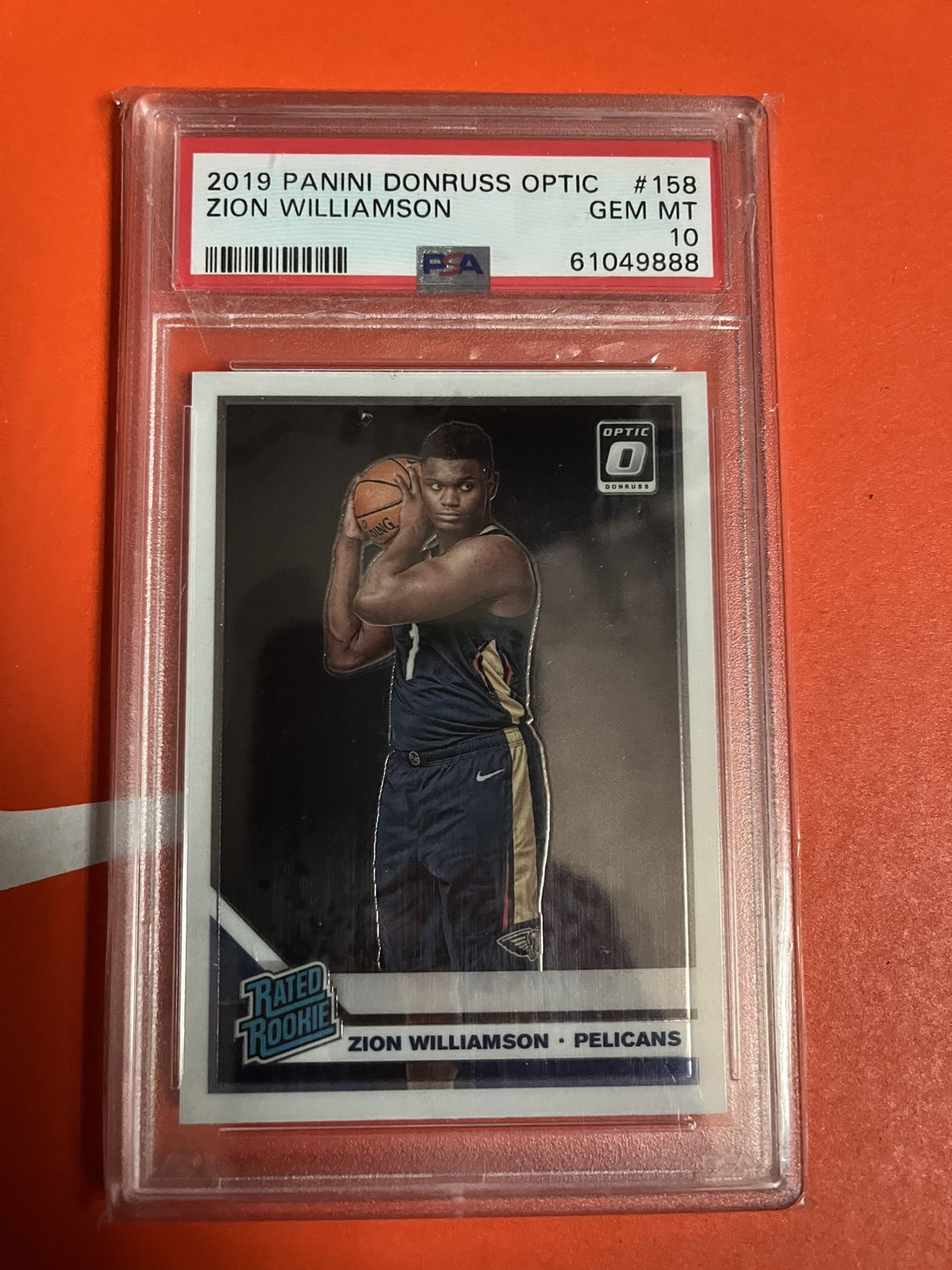 Zion Optic Rookie PSA 10