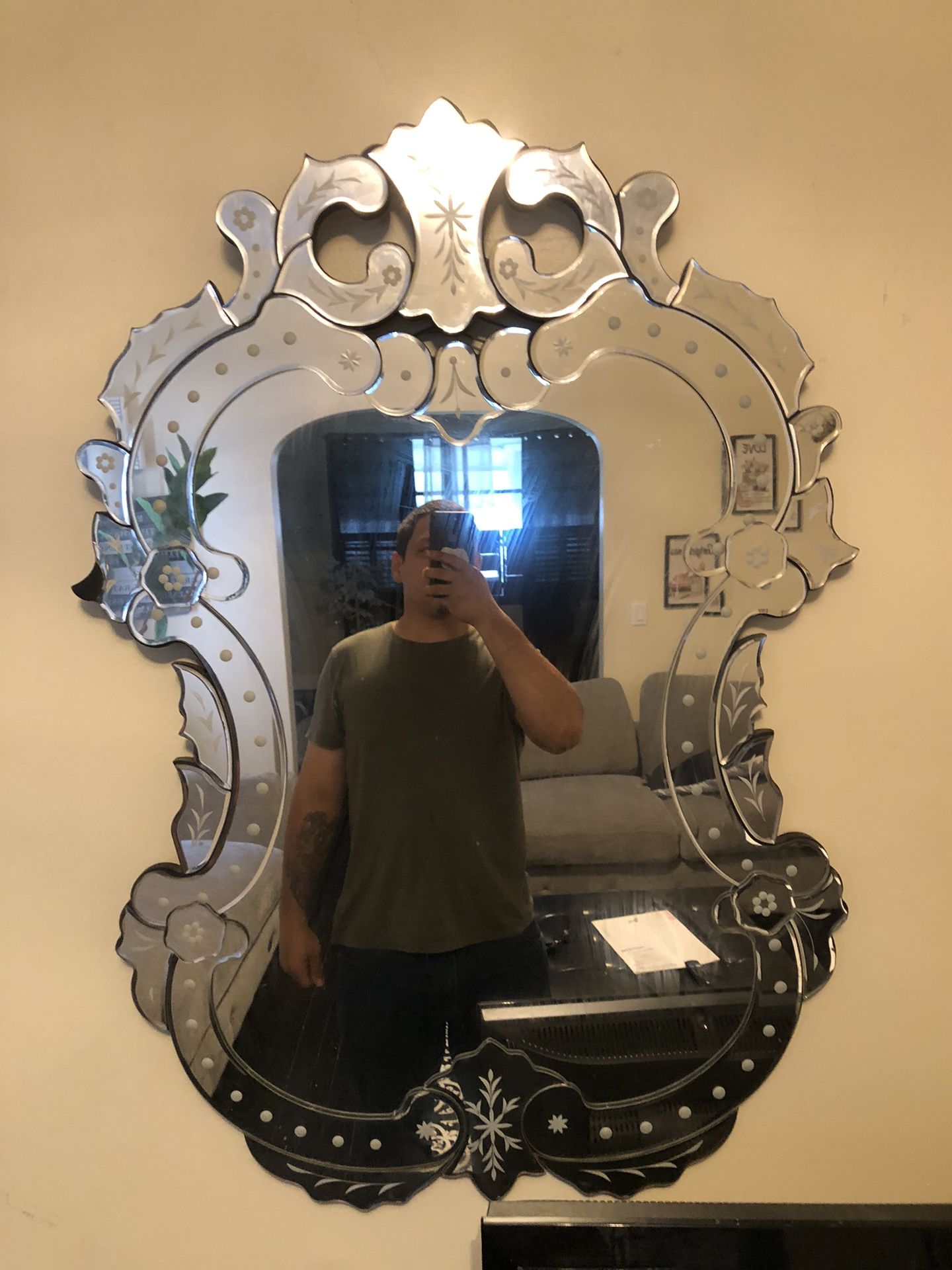 Venitian Wall Mirror