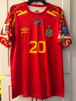 Yoane Wissa DR Congo World Cup Jersey 2026. Size Large