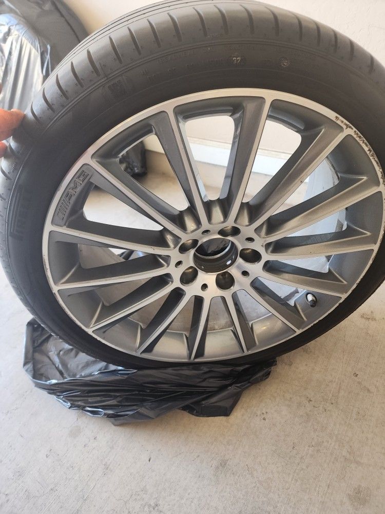 Mercedes Benz Wheels And Tires 19 Inch AMG TPMS Included
