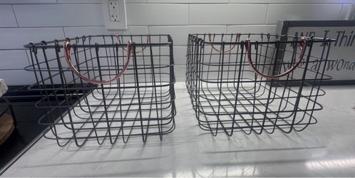 Decorative Baskets (Set of 2)