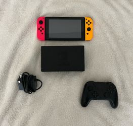 Nintendo Switch V1 + 128gb SD card