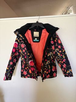 Like New Kid’s Girls ROXY Waterproof  Winter Jacket/ Ski Jacket, Worn Only Once, Machine Washed, Size 12 Like New Condition Guaranteed