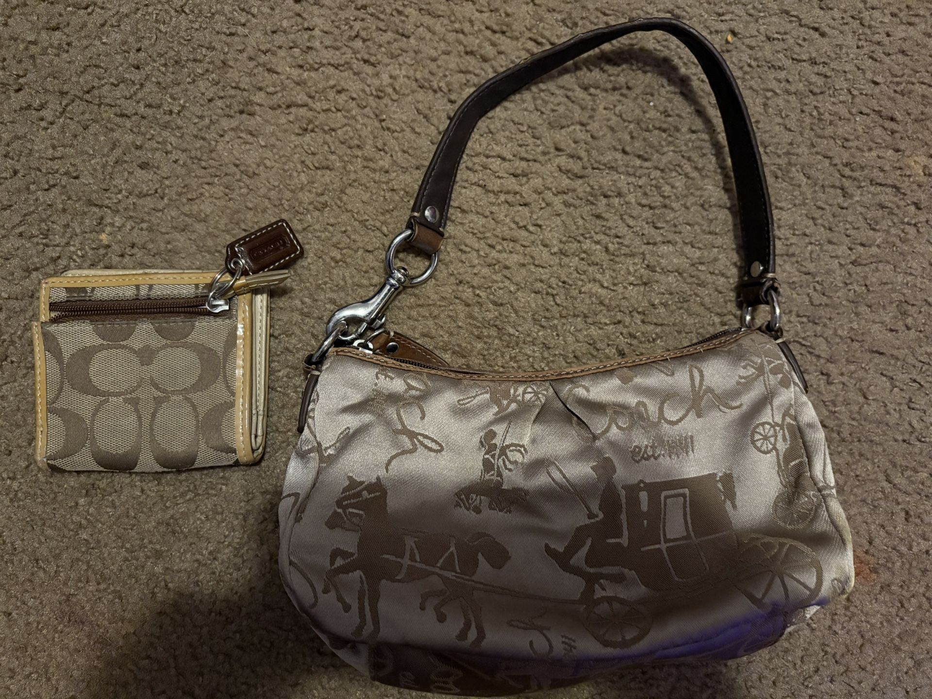 Coach purse & wallet set