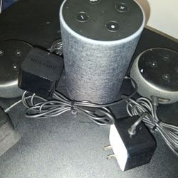Alexa Speakers 3 For 65$