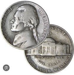 35%!US SILVER WAR NICKEL NICKELS