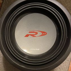 Alpine 10” Subwoofer 