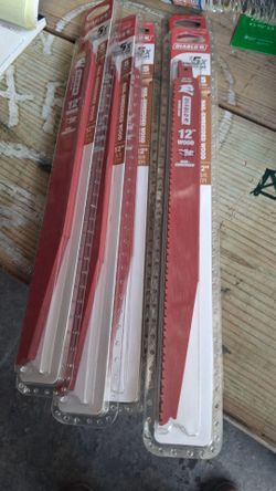 12 inch Diablo Demo blade sawzall 5 pack