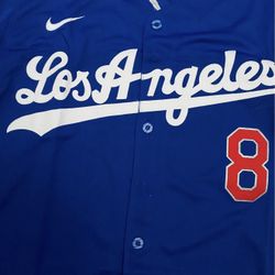 Dodgers Kike Road Blue Jersey 