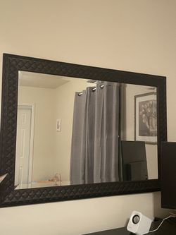 Large bronze color mirror