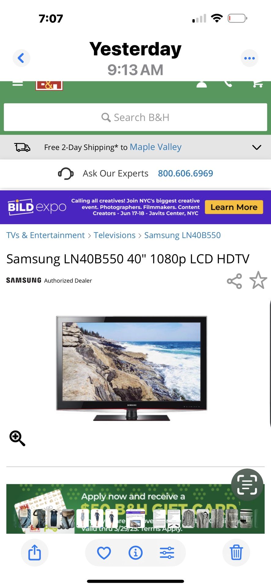 Samsung 40” TV, Samsung DVD player and Amazon fire stick all in excellent condition