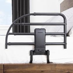 Able Life Click-N-Go Extendable Bed Rail, Removable Bed Handle for Elderly