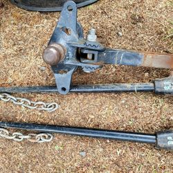 Trailer Hitch With Stabilizer Bars