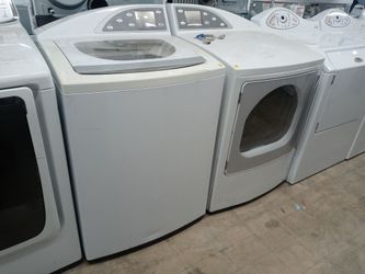 GE Profile Harmony top load washer and dryer set - Free delivery