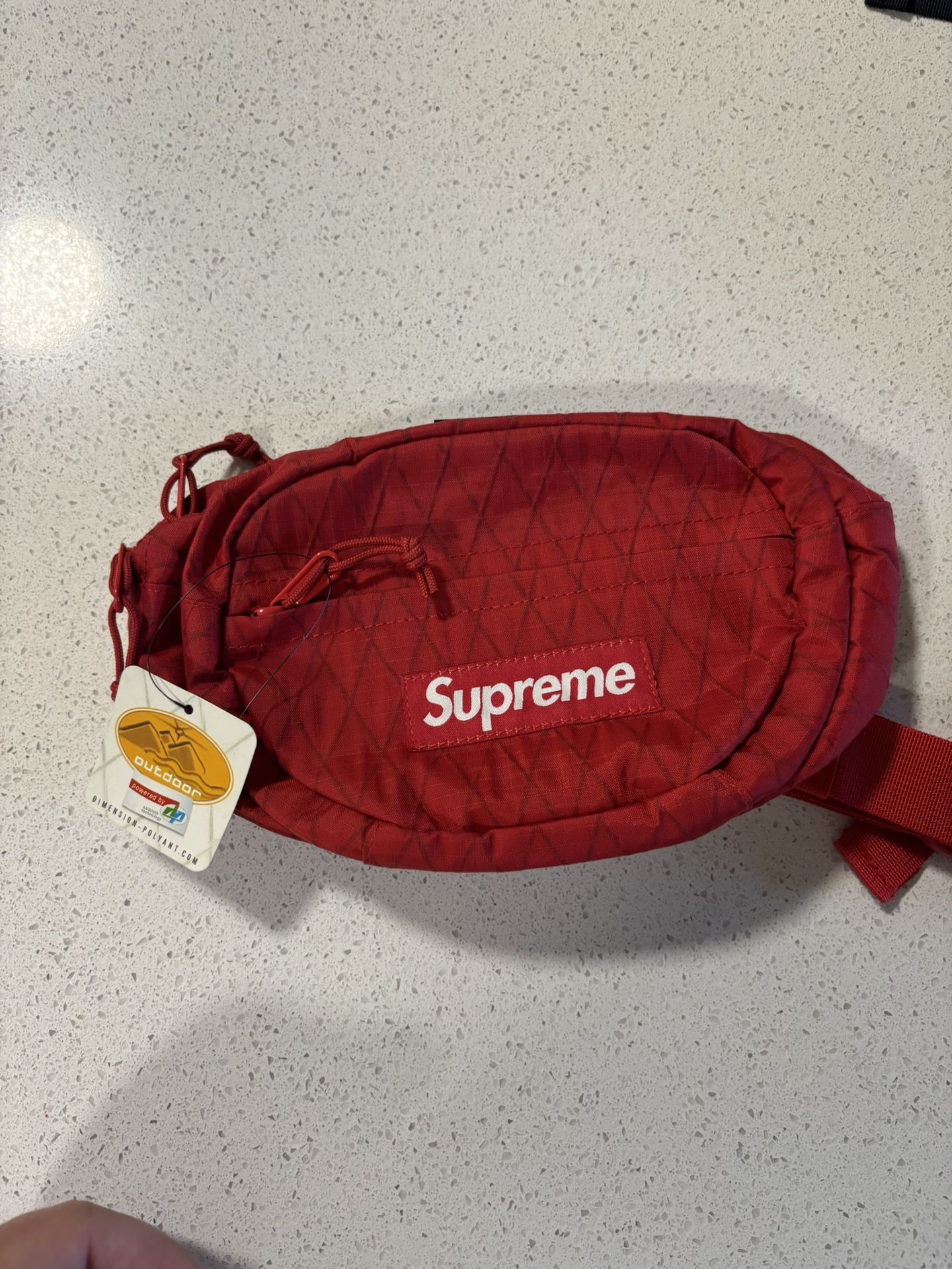 Red Supreme Fanny Pack