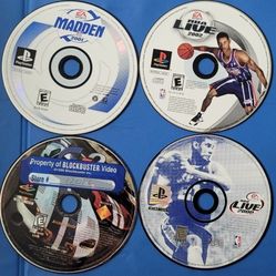 10 PLAYSTATION VIDEO GAMES 